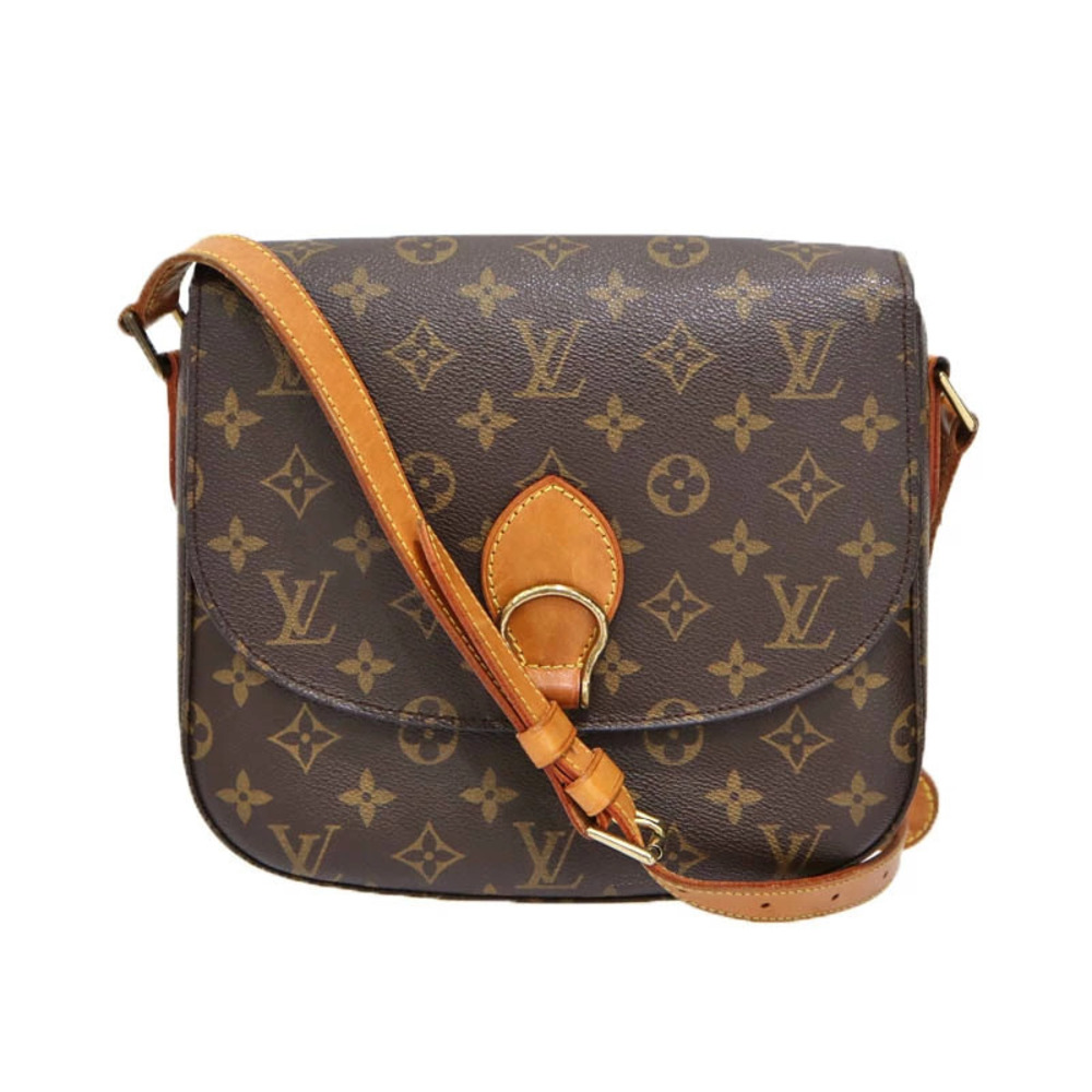 Louis Vuitton Saint Cloud Shoulder Bag Brown